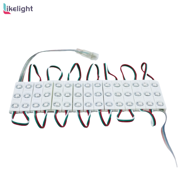 Full LIKELIGHT SM16703P module string with both end leads